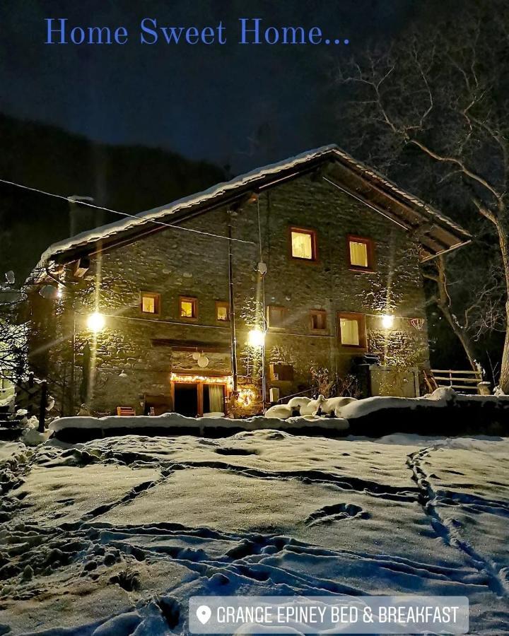 Grange Epiney Bed E Breakfast La Salle Exterior foto