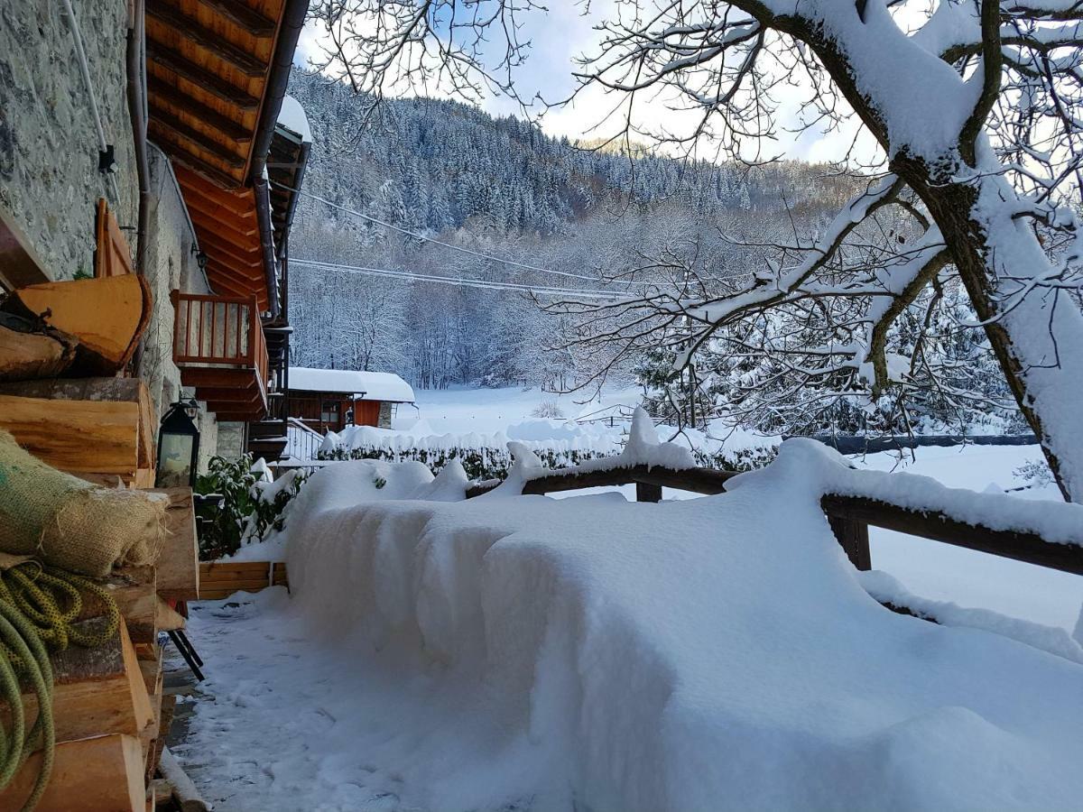 Grange Epiney Bed E Breakfast La Salle Exterior foto